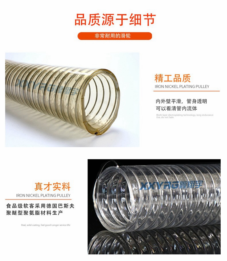 食品級PU鋼絲管 食品級PU鋼絲管