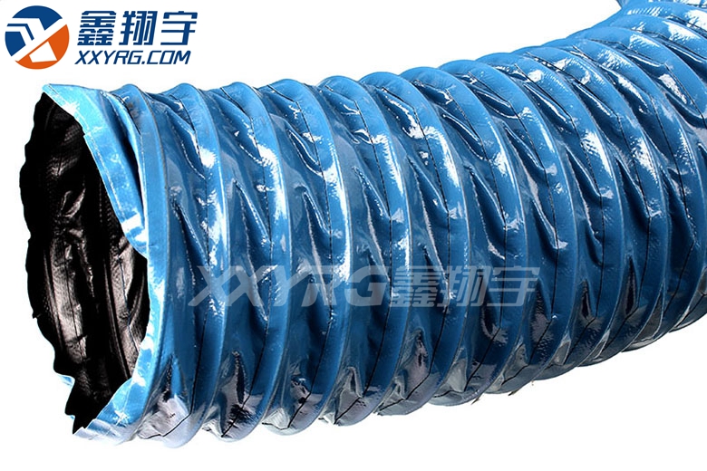 吸氣壁藍色尼龍(lóng)布風(fēng)管 吸氣壁藍色尼龍布風管