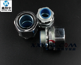 XY-8002包塑 不鏽（xiù）鋼金屬軟管外牙型接頭