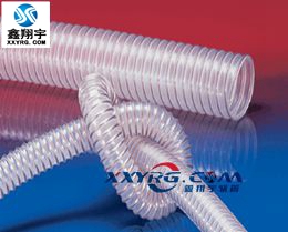 德國進口NORRES PUR351透明鋼絲螺旋（xuán）增強 吸（xī）塵 通風軟管